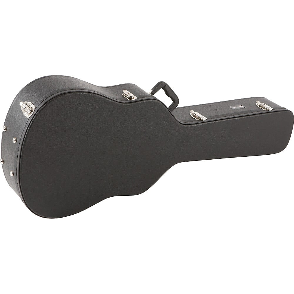 silver creek vintage dreadnought archtop case black