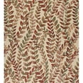 thumbnail image 1 of Designer Fabrics K0027B 54 Po. Large Orange, Rouge et Vert, Tissu d'Ameublement Vignes et Feuilles, 1 of 1