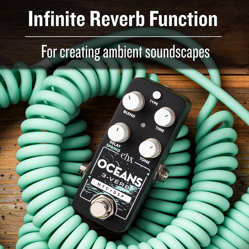 Electro-Harmonix Pico Oceans 3-verb Reverb Pedal