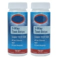 thumbnail image 1 of PH Test Paper, 2 Bottles 3 In 1 Water Chemistry Test Strips  For Aquarium For Swimming Pool For Drinking Water For, 1 of 8