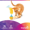 thumbnail image 4 of SmartyKat Canary Frenzy Motion Cat Toy –Electronic Interactive Pet Toy, Yellow, 4 of 9
