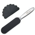 thumbnail image 1 of Lima de pies de pedicura profesional Homeve - Escofina reutilizable de acero inoxidable para eliminar callos de piel agrietada y callos con 10 almohadillas reemplazables gruesas y finas, 1 of 5