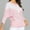 Pink, variant on Sweaters for Women Beige Lightweight Cutout Long Sleeve Crochet Plus Size Colorblock Sweaters for Women S