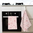 thumbnail image 4 of Sikiie Chrysanthemum Waffle Weave Kitchen Dish Cloth,Super Absorbent Kitchen Dish Towels 16*26 Inches for Dish Rags Washing Dishes, Drying Dishes, 4 of 7