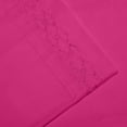 thumbnail image 2 of Greek Key Ultra Soft 1800 Series Egyptian Comfort 4 Piece Sheet Set (Queen, Hot Pink), 2 of 4