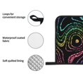 thumbnail image 4 of Sikiie Rainbow Glitter Oven Mitts and Pot Holders, Silicone Oven Gloves, Heat Resistant Oven Mitts 4Pcs Set, 4 of 6