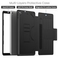 thumbnail image 7 of Junayo Case for iPad 7th/8th/9th Gen 10.2 inch Strong Magnetic Auto Sleep Shockproof Case with Multi-Angles Stand Pen Holder Card Slot, 7 of 7