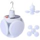 thumbnail image 1 of Bombillas led de fútbol plegables, luz solar para acampar con gancho colgante de linterna led, lámpara de tienda portátil recargable, enchufe de la UE Afortunado Sencillez, 1 of 5