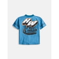 thumbnail image 2 of Hot Wheels Toddler Boys' Front Back Graphic Tee and Shorts Set, 2-Piece, Sizes 12M-5T, 2 of 3