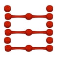 thumbnail image 1 of Visland Aimant pour Friteuse à Air Chaud Boucle en Silicone à Dégagement Rapide Clip en Silicone Résistant à la Chaleur Verrouille le Papier Parchemin Support de Papier pour Friteuse à Air avec Aimant, 1 of 8