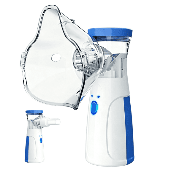 AJZIOJIRO Handheld Personal Cool Mist Humidifier Compressor 2.5 Micron Mist Mini Ultrasonic Steam Inhaler