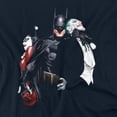 thumbnail image 2 of Batman Joker Harley Choke Women's T Shirt, Navy, X-Large, 2 of 6
