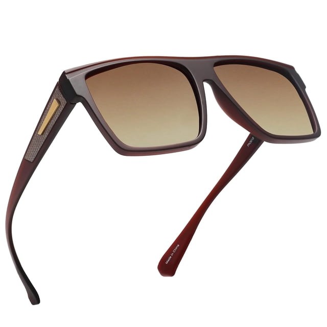 Gafas de Sol JIM HALO Retro Polarizadas Cuadradas UV400 para Hombre y Mujer