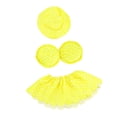thumbnail image 1 of Atuendo para Ganso Conjunto de Bikini con Accesorios para Estatua Decorativa Material Lavable y Resistente Brinda Toque Divertido y Especial Adecuado para Reuniones al Aire Libre y Amarillo, 1 of 8