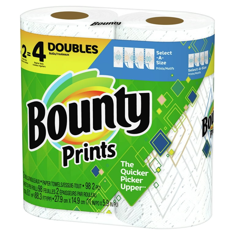 Select-a-Size Kitchen Roll Paper Towels, 2-Ply, 5.9 x 11, White, 113  Sheets/Double Plus Roll, 8 Rolls/Pack - BOSS Office and Computer Products