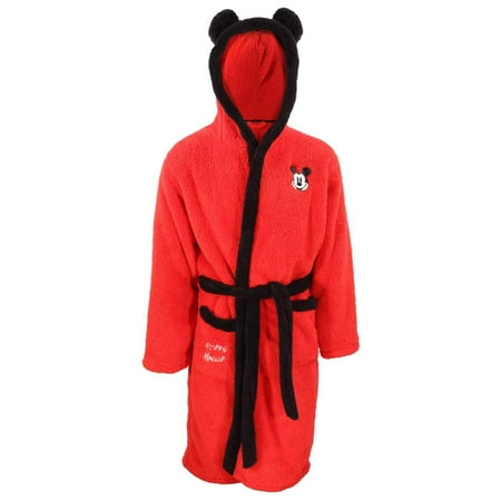 Disney Adult Mickey Mouse Logo Dressing Gown Walmart