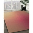thumbnail image 3 of Ahgly Company Machine Washable Indoor Rectangle Transitional Bright Maroon Red Area Rugs, 5' x 8', 3 of 7