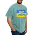 thumbnail image 4 of CafePress - Pray For Ukraine T Shirt - Mens Comfort Colors Shirt, 4 of 5