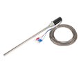 thumbnail image 1 of Termopar de acero inoxidable, termopar de sonda M12 Termopar PT100 C Artesanía excepcional NikouMX herramienta, 1 of 8
