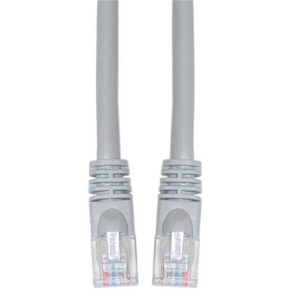 Cat5e Gray Ethernet Crossover Cable, Snagless & Molded Boot - 5 ft.