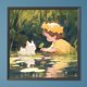 thumbnail image 2 of Kit de pintura de diamante redondo completo DIY 5D princesa Príncipe decoración del hogar 40x40cm JShteea El nuevo, 2 of 9