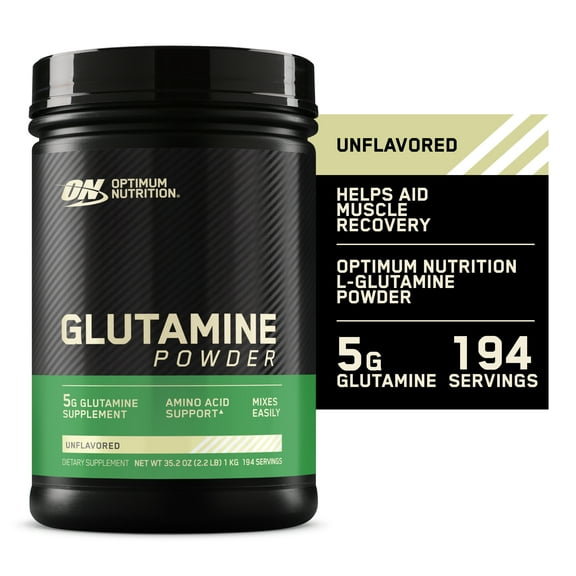 Optimum Nutrition Glutamine Powder, 194 Servings