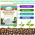 thumbnail image 2 of 8 Quarts Organic Horticultural Perlite for Plants Indoor- Natural Horticultural Soil Additive Conditioner Mix for Improves Drainage, Ventilation and Root Growth, 2 of 7