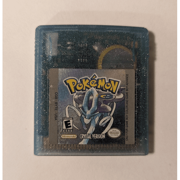 Pokemon Crystal Version Nintendo Gameboy Color Video Games