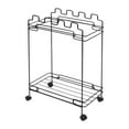 thumbnail image 1 of Marco de soporte para bolsa de basura portátil con ruedas, soporte para bolsa de hojas multiuso, soporte para bolsa de basura para acampar, patio de, 1 of 7