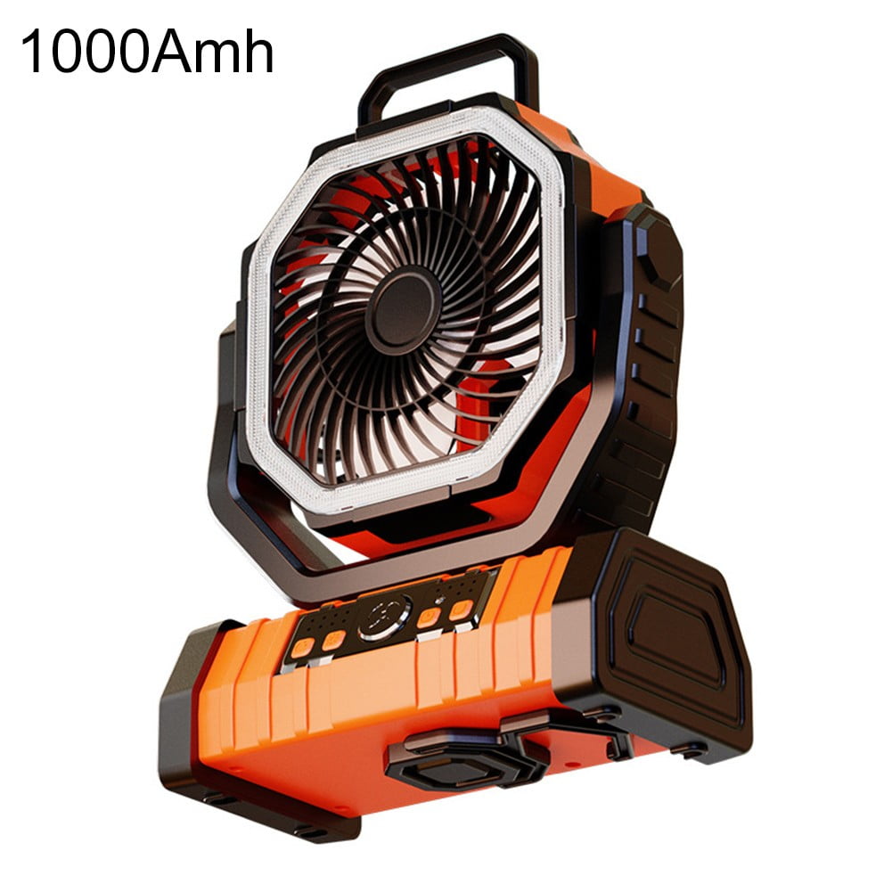 Ventilateur portable rechargeable, 20 000 mAh sans fil alimenté par