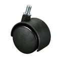 thumbnail image 1 of Furniture Casters 2 Inch Nylon M8 x 15mm Threaded Stem Swivel Wheels, 38lb Capacity Each Wheel, 1 of 3