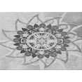 thumbnail image 1 of Ahgly Company Indoor Rectangle Patterned Battleship Gray Area Rugs, 2' x 4', 1 of 6
