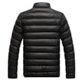 thumbnail image 4 of Chaqueta de algodón M-5XL para hombre, abrigo ligero con cuello de pie, Top colorido y cálido, novedad de invierno, 4 of 4