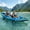 Blue, variant on Aprafie Inflatable Kayak 2 Person Adult, Portable Recreational Kayak with Padded Seat, Hand Pump & Storage Bag for Beginners, Blue