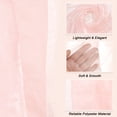 thumbnail image 3 of Tela de Tul de Organza Uxcell Cristalina Transparente para Manualidades DIY, Rosa Claro, 3 of 7