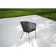 thumbnail image 2 of Silla Tejida en Color Negro Con Base de Herrería con Cinta de Nylon ideal Para interiores, exteriores NO es CHINA, 2 of 5