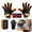 Left and Right hands-Size S, variant on Robotic Rehabilitation Gloves, Finger and Hand Function Rehabilitation Robot Gloves, Hand Strengthener Stroke Recovery Equipment with Mirror Glove, Left Hand, S