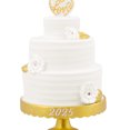 thumbnail image 5 of Hallmark Ornament Porcelain Figural Premium Wedding Cake Dated, 5 of 7