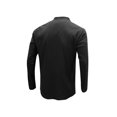 thumbnail image 2 of Sunloudy - Camisa informal de otoño para hombre, color sólido, manga larga, cuello levantado, botones, tops con bolsillo Sunloudy  S M L XL XXL, 2 of 4
