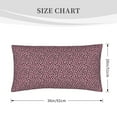 thumbnail image 2 of King Pillow Cases Standard Size - Trendy pink Leopard cute Soft Envelope Closure Microfiber Block Print Pillow Cover, Wrinkle Stain Resistant Travel Pillow Covers Standard Size 20x36in, 2 of 7