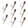 thumbnail image 1 of Señuelos en , cebos artificiales, señuelos , señuelos verticales para Jigging de de invierno, 8 Uds., de aparejos de Azul Sunnimix Señuelos de pesca en hielo, 1 of 8