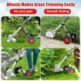 thumbnail image 7 of Tanbaby Electric Weed Wacker Attachment Wheels for 8/9” Weed Eater, Adjustable Cordless String Trimmer Auxiliary Wheels, Tool Pole Dia 26-28mm Adjustable Support Wheel, 7 of 7