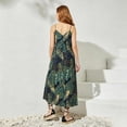thumbnail image 4 of Glisme Big Girls Dress Floral Print Sleeveless Off The Shoulder Beach Resort-style Girls Dresses, 4 of 6