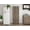 Multicolor#93, variant on Living Room Cabinets Superior Wall Cabinet Peoria, Four Interior Shelves, White Finish,Wooden Cabinets