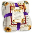 thumbnail image 1 of LHSHID Nana Gifts Nana Blankets Mothers Day Birthday Gifts for Nana Grandma Grandmother from Granddaughter Grandson GrandChildren Presents Nana Blanket Throw 30"x40", 1 of 7