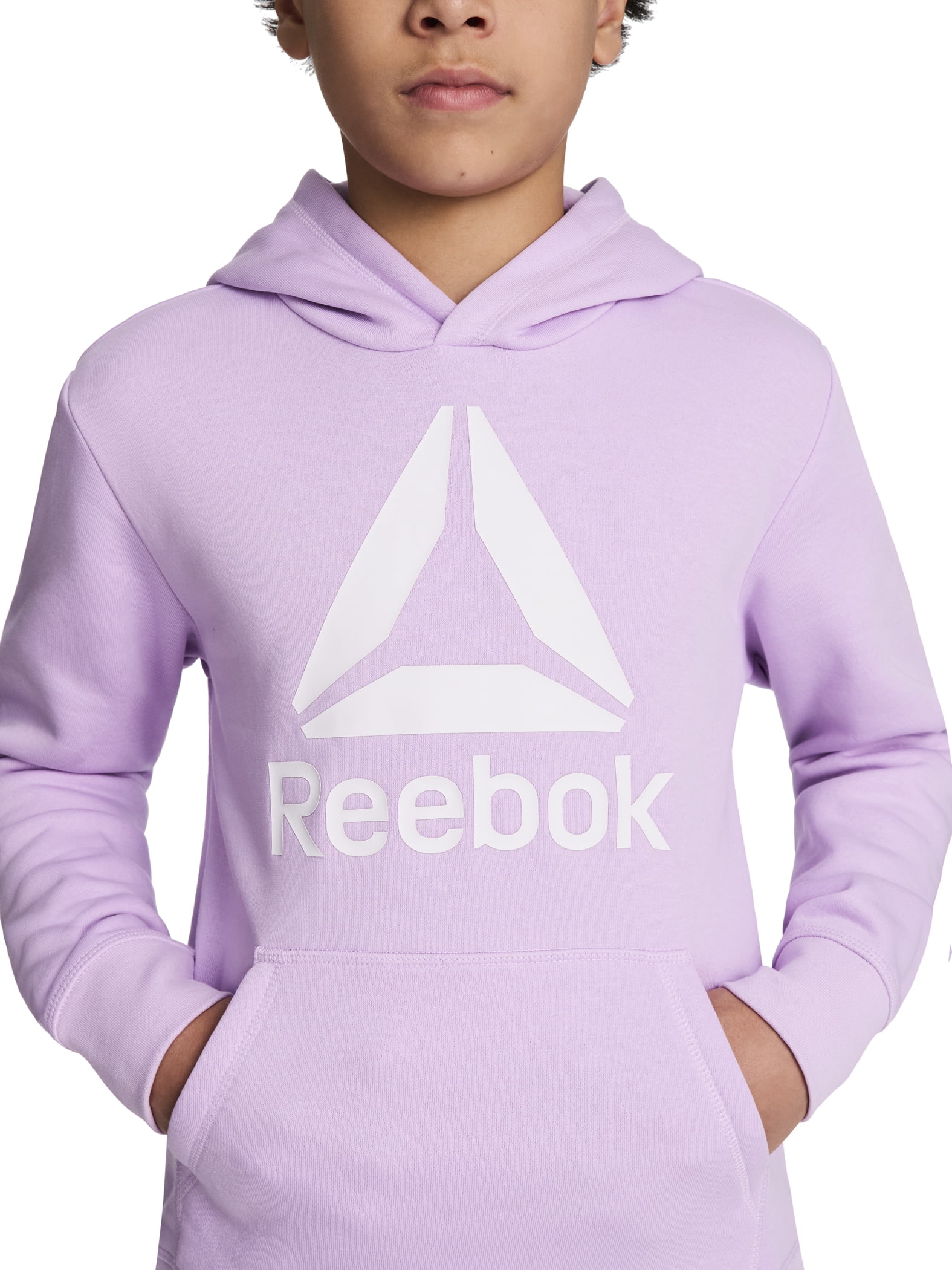 Reebok Kid's Unisex Game Day Fleece Hoodie, Sizes 4-18