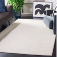 thumbnail image 6 of SAFAVIEH Non-Slip Utica Solid Area Rug, Ivory, 5'3" x 7', 6 of 7