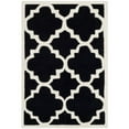 thumbnail image 2 of SAFAVIEH Chatham CHT730K Handmade Black / Ivory Rug, 2 of 10