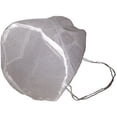 thumbnail image 4 of Coated Mesh Sport Utility Drawstring Sling Beach, Swim, Boat Bag White, 4 of 4