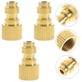 thumbnail image 2 of 3 Pcs Car Tyre Air Inflator Pump Adapter Tire Air Pump Connector Cylinder Connector Air Pump Head, 2 of 4